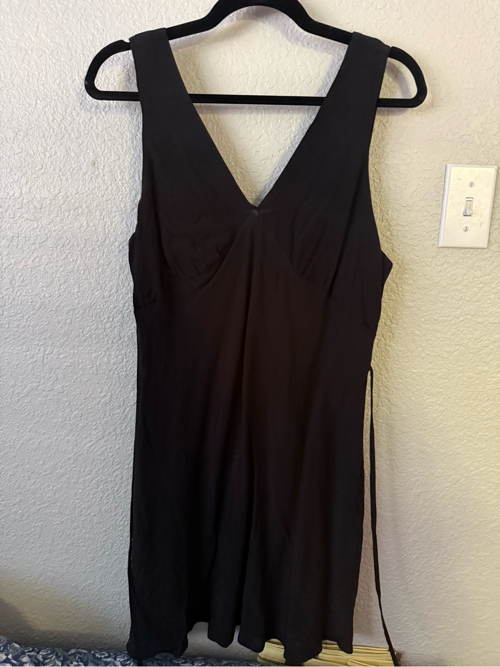 a new day Black V-Neck Slip Dress